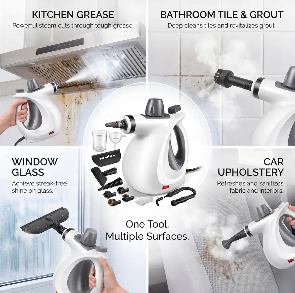 The Handheld Steam Cleaner